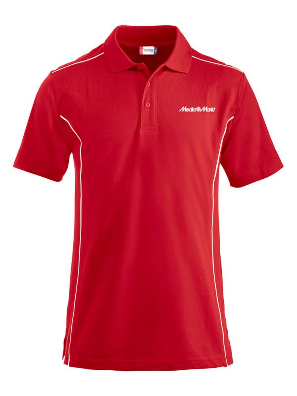 Herren Poloshirt New Conway Rot